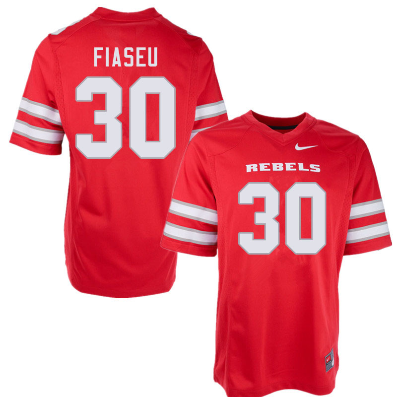 Men #30 Austin Fiaseu UNLV Rebels College Football Jerseys Sale-Red